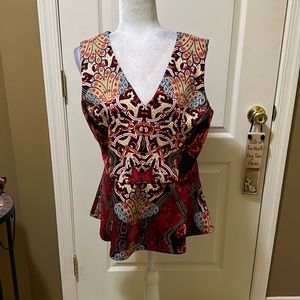 NWT peplum top